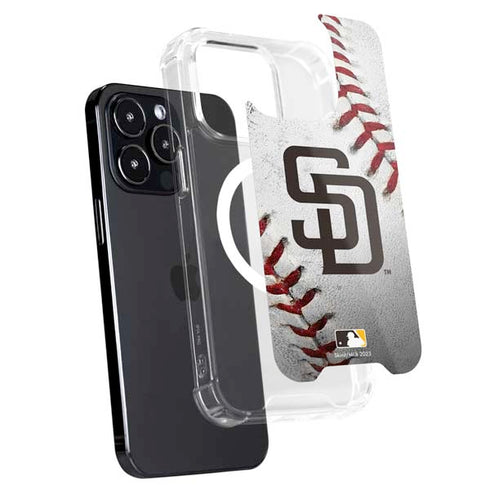 MLB San Diego Padres Game Ball iPhone 15 Pro MagSafe Case
